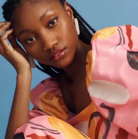 Anthropologie Aureta Studio Printed Dress - Picture 2 of 8